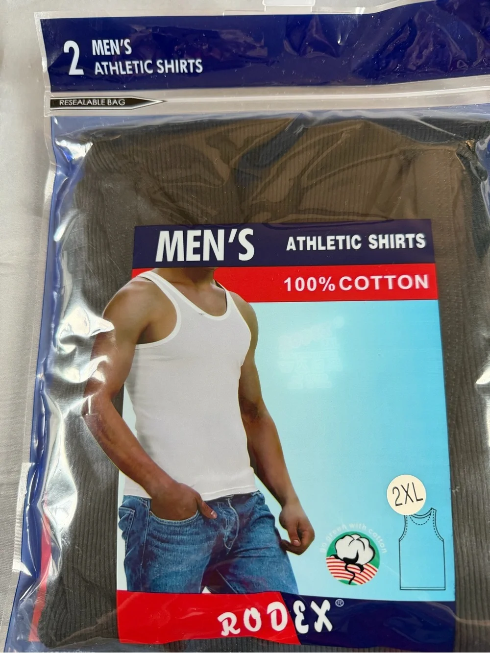 Men’s Athletic Tank - Black (2XL)